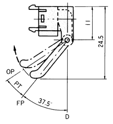光電開關(guān)致動(dòng)器形式K