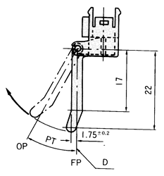 光電開關(guān)致動(dòng)器形式N
