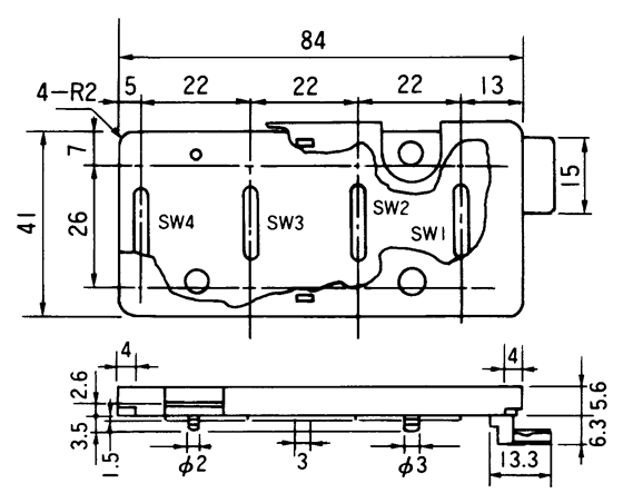 PSP-05接近開關(guān)尺寸